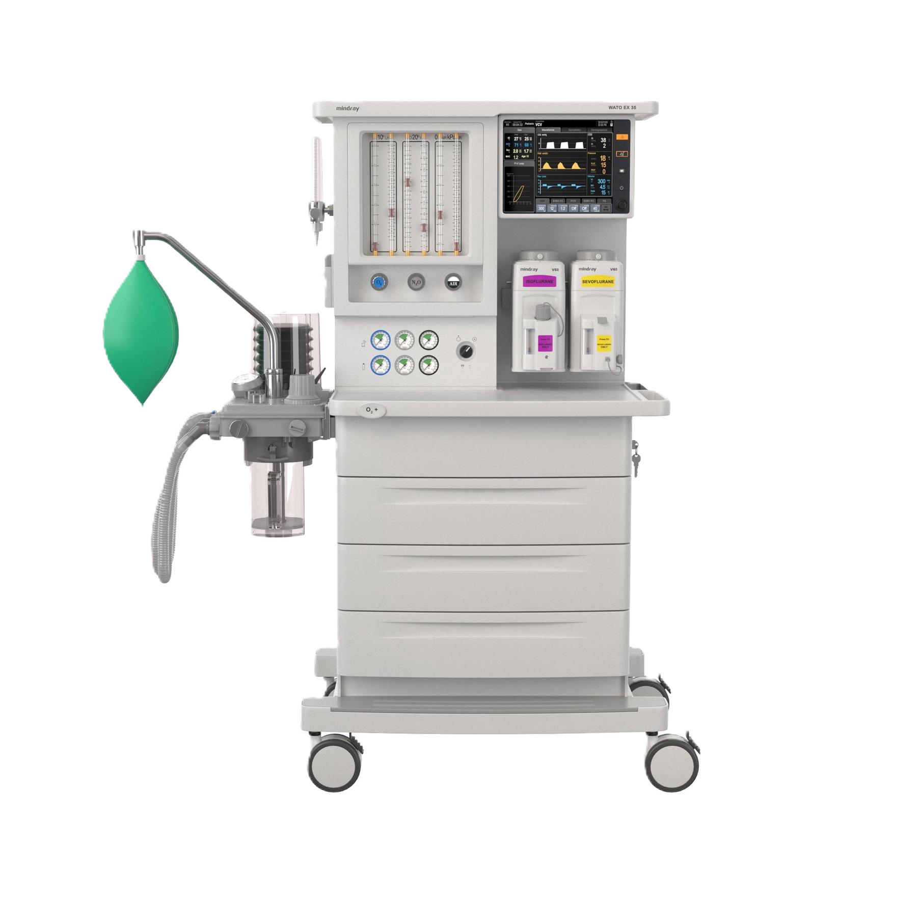 Mindray WATO EX-35 Vet наркозно-дыхательный аппарат для ветеринарии
