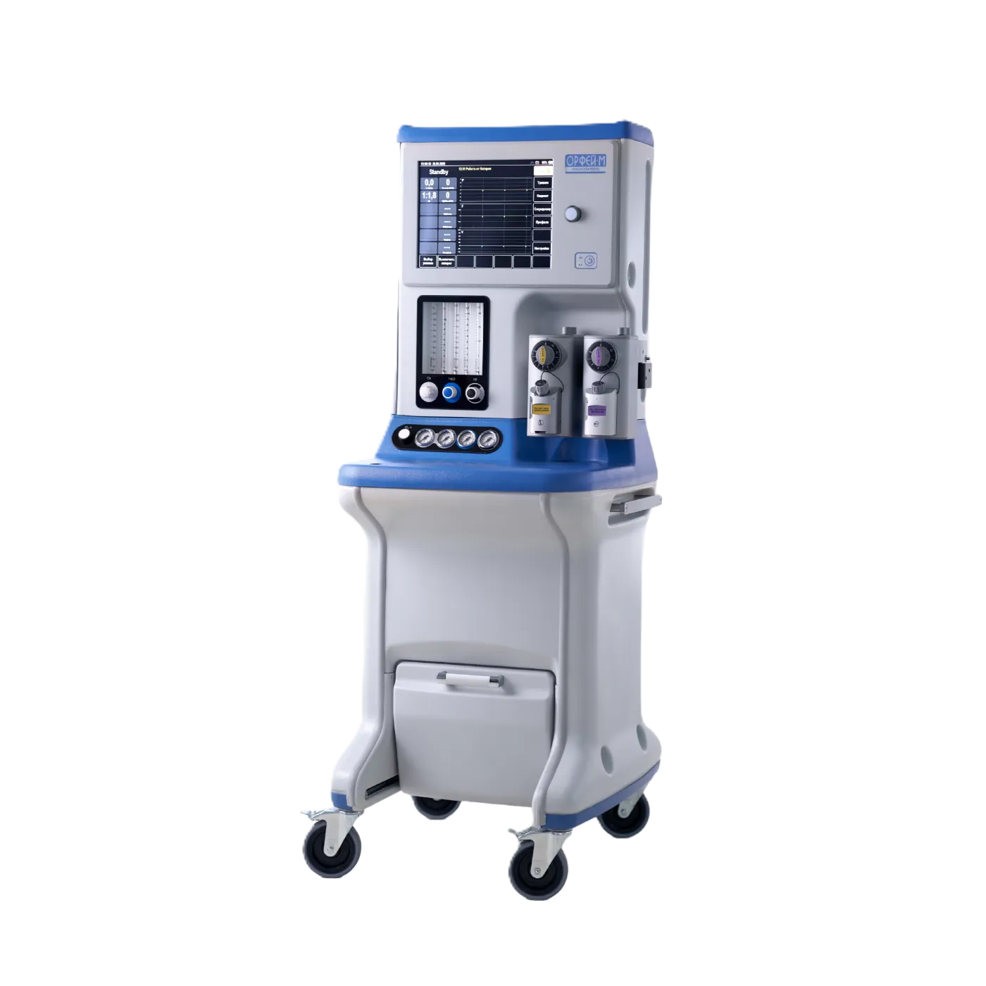 Аппарат для ингаляционного наркоза «Орфей-М» с механическим ротаметром