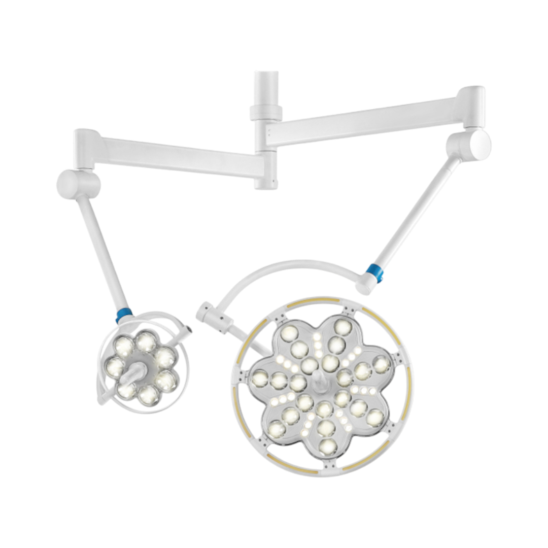 Светильник операционный потолочный ЭМАЛЕД 300/200 двухкупольный