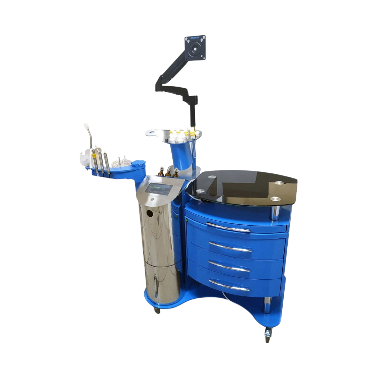 ЛОР-установка Элема-Н ЛК1Э со стойкой и гнездами для эндоскопов