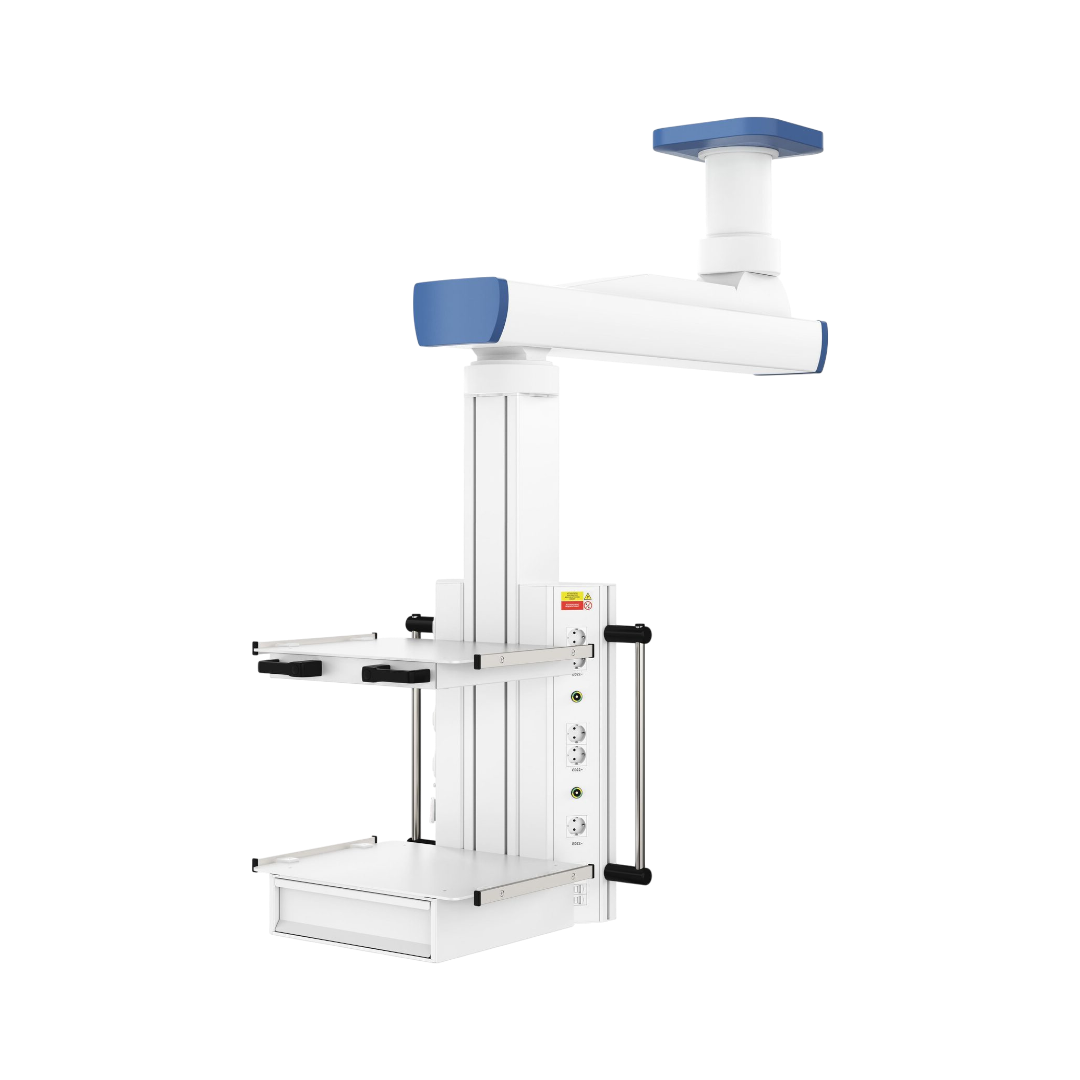 Потолочная медицинская консоль CADUCEUS C1E-V одноплечевая