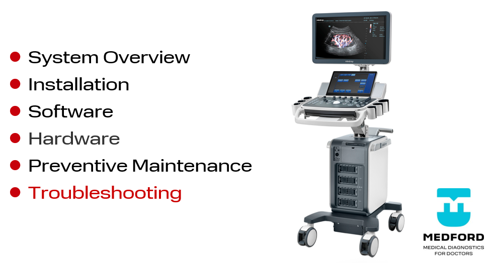 Типичные поломки УЗИ аппарата Mindray Mindray DC-70 X-Insight и их решения. Troubleshooting. Часть 1
