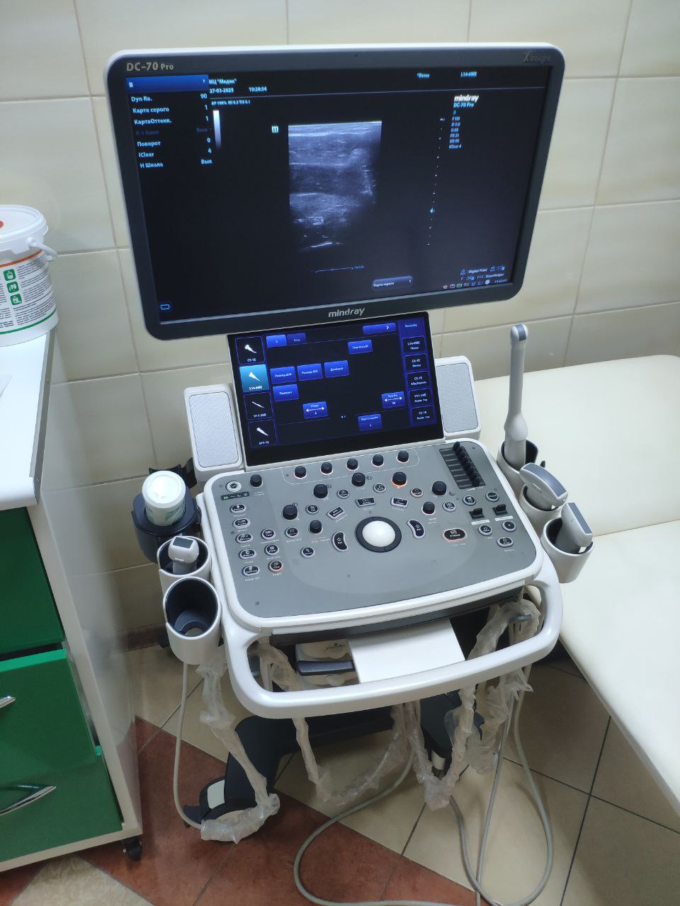 Mindray DC-70 Pro — техническое обслуживание и решение жалоб на качество изображения